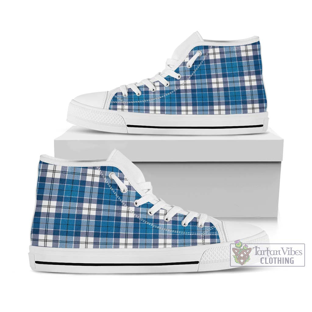 Roberton Tartan High Top Shoes Kid High Top - White Sole - Tartan Vibes Clothing