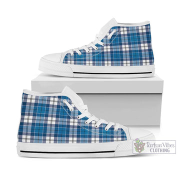 Roberton Tartan High Top Shoes Kid High Top - White Sole - Tartan Vibes Clothing