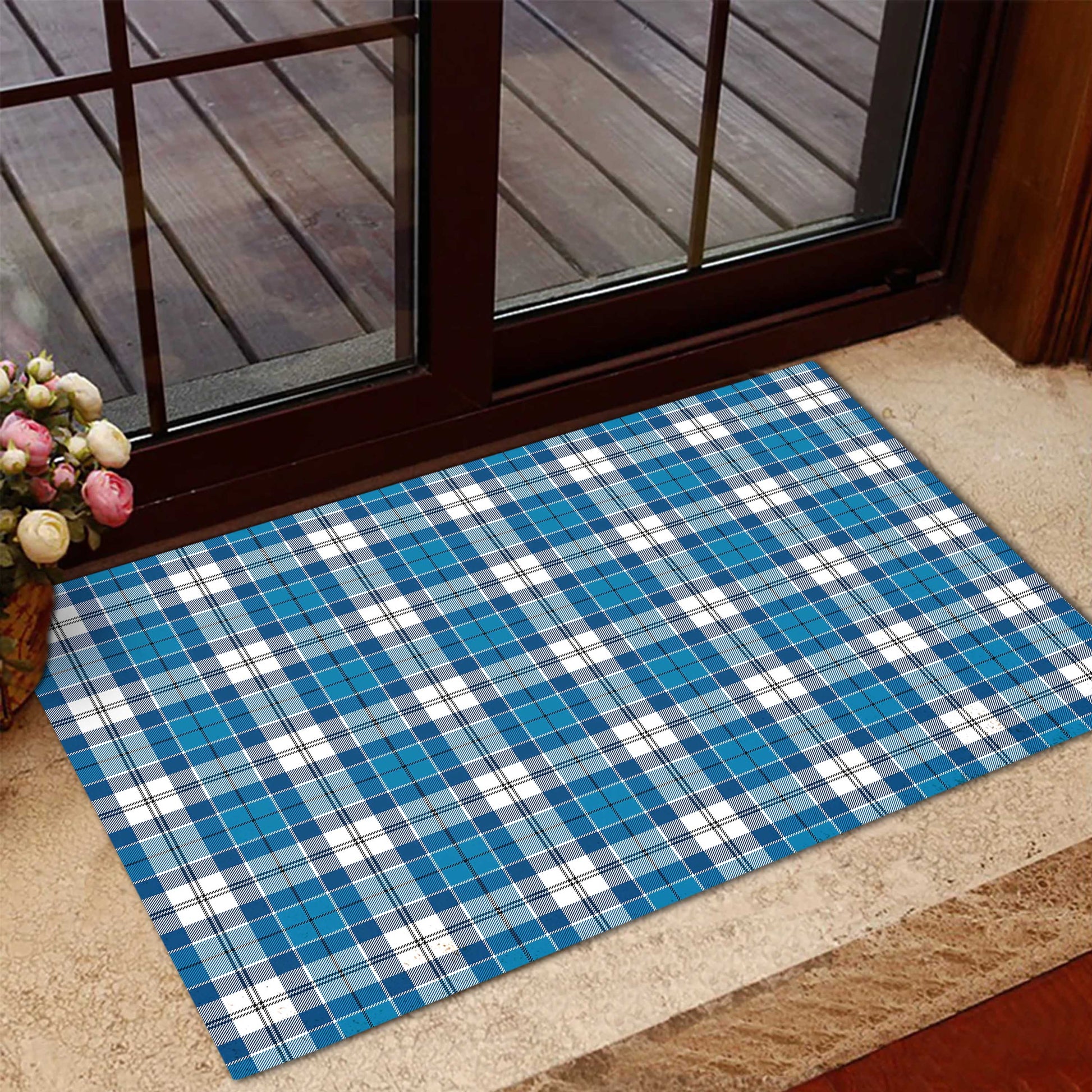 Roberton Tartan Rubber Doormat L 60*90cm - Tartan Vibes Clothing