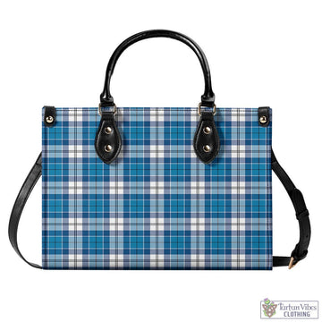 Roberton Tartan Luxury Leather Handbags L - Tartan Vibes Clothing