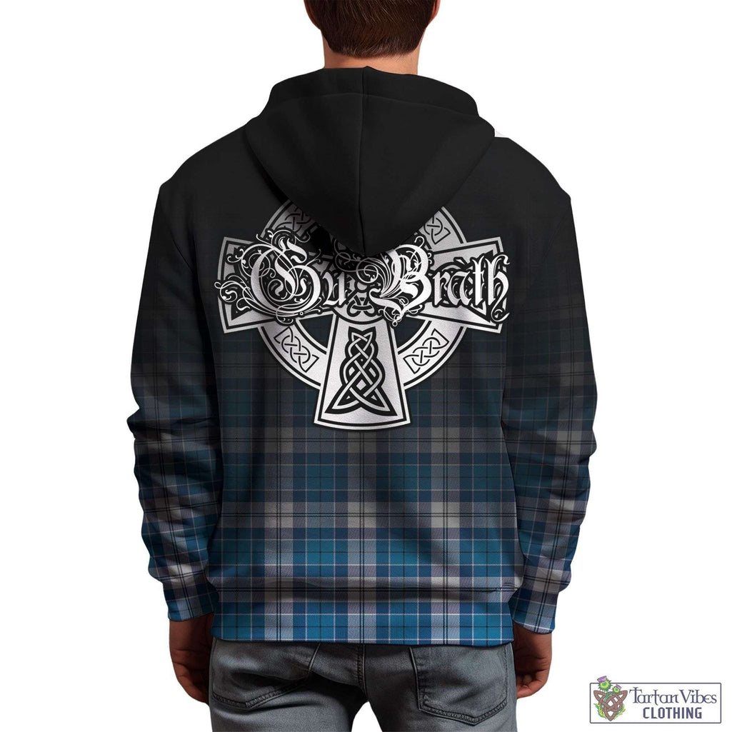 Roberton Tartan Hoodie Featuring Alba Gu Brath Family Crest Celtic Inspired - Tartan Vibes Clothing