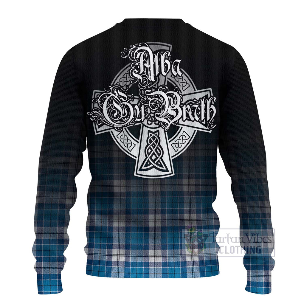 Roberton Tartan Ugly Sweater Featuring Alba Gu Brath Family Crest Celtic Inspired - Tartan Vibes Clothing