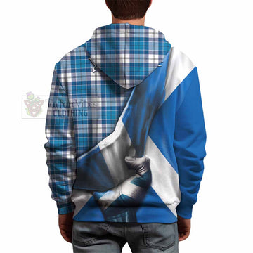 Roberton Tartan Hoodie with Family Crest Scotland Patriotic Style - Tartan Vibes Clothing
