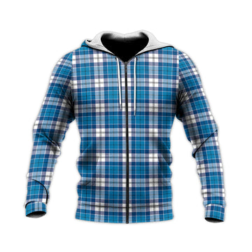 Roberton Tartan Knitted Hoodie - Tartan Vibes Clothing