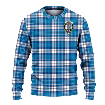 Roberton Tartan Ugly Sweater with Family Crest - Tartan Vibes Clothing
