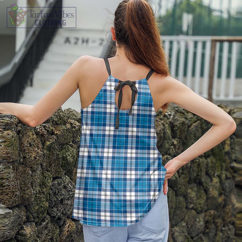 Roberton Tartan Loose Halter Neck Camisole - Tartan Vibes Clothing