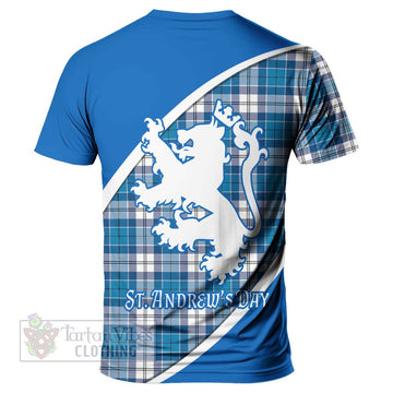 Roberton Family Crest Tartan T-Shirt Celebrate Saint Andrew's Day in Style - Tartan Vibes Clothing