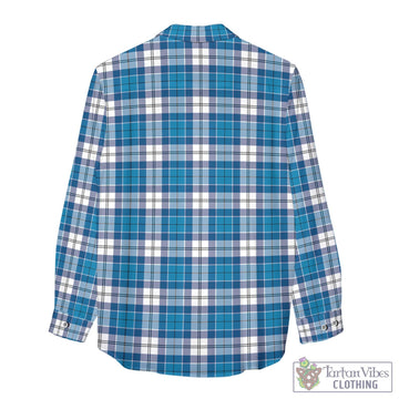 Roberton Tartan Women's Casual Shirt with Family Crest - Tartan Vibes Clothing