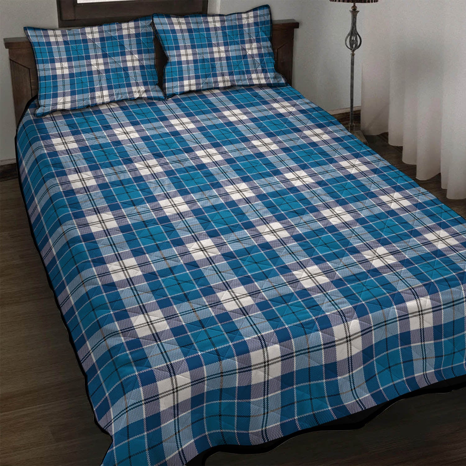 Roberton Tartan Quilt Bed Set - Tartan Vibes Clothing