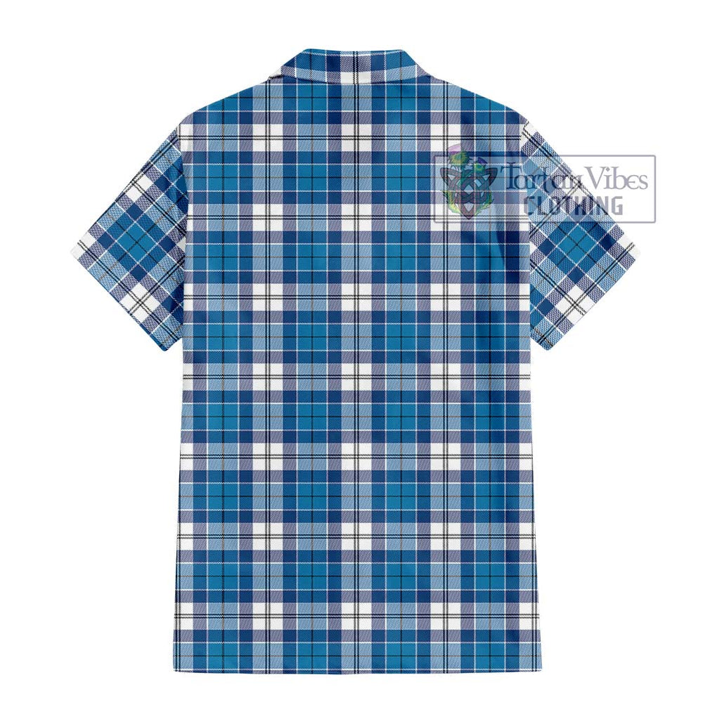 Roberton Tartan Hawaiian Shirt with Family Crest DNA In Me Style - Tartan Vibes Clothing