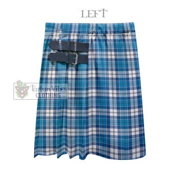 Roberton Tartan Men's Pleated Skirt - Fashion Casual Retro Scottish Kilt Style