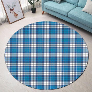 Roberton Tartan Round Rug - Tartan Vibes Clothing