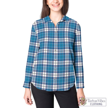 Roberton Tartan Women's Casual Shirt - Tartan Vibes Clothing