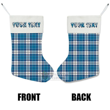 Roberton Tartan Christmas Stocking with Personalized Text - Tartan Vibes Clothing