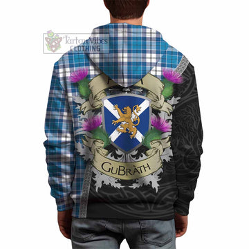 Roberton Tartan Family Crest Hoodie Lion Rampant Royal Thistle Shield Celtic Inspired - Tartan Vibes Clothing