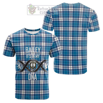 Tartan Vibes Clothing Roberton Tartan Cotton T-shirt with Family Crest DNA In Me Style