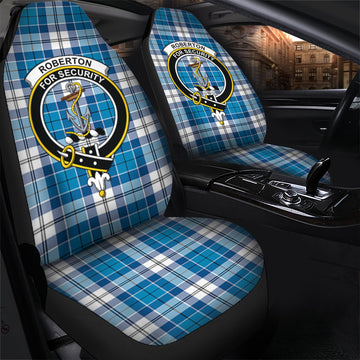 Roberton Tartan Car Seat Cover with Family Crest - Tartan Vibes Clothing