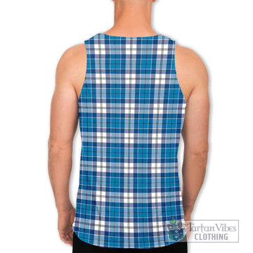 Roberton Tartan Men's Tank Top with Family Crest DNA In Me Style - Tartan Vibes Clothing