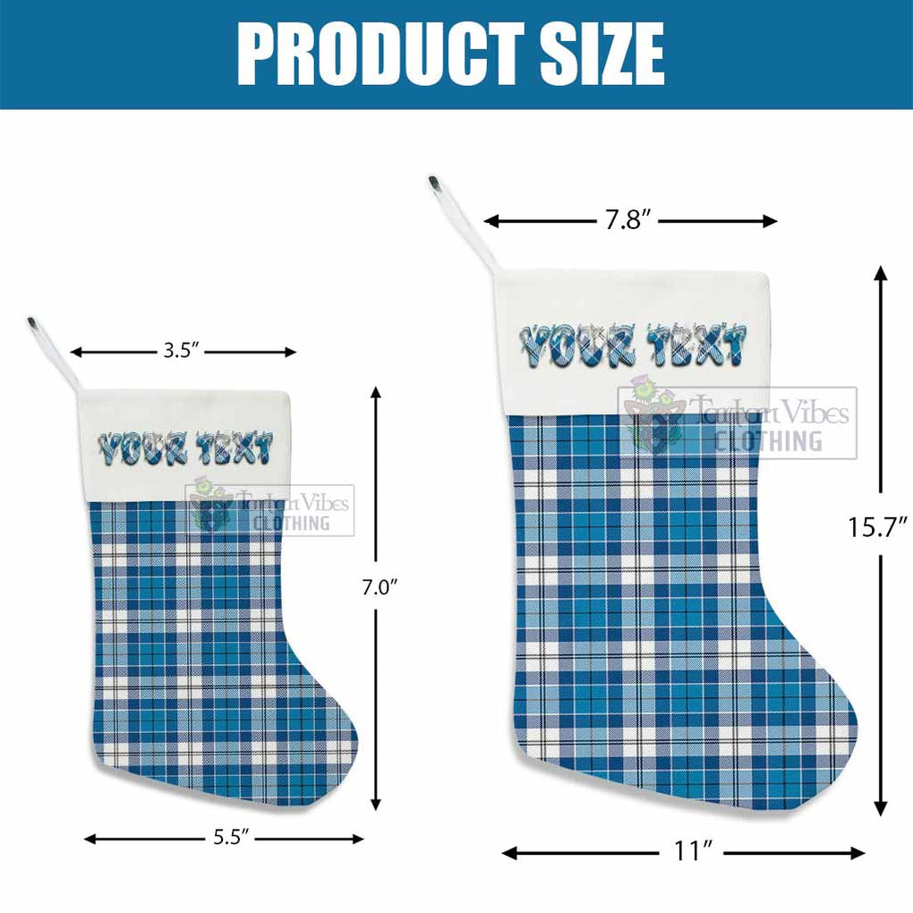 Roberton Tartan Christmas Stocking with Personalized Text - Tartan Vibes Clothing