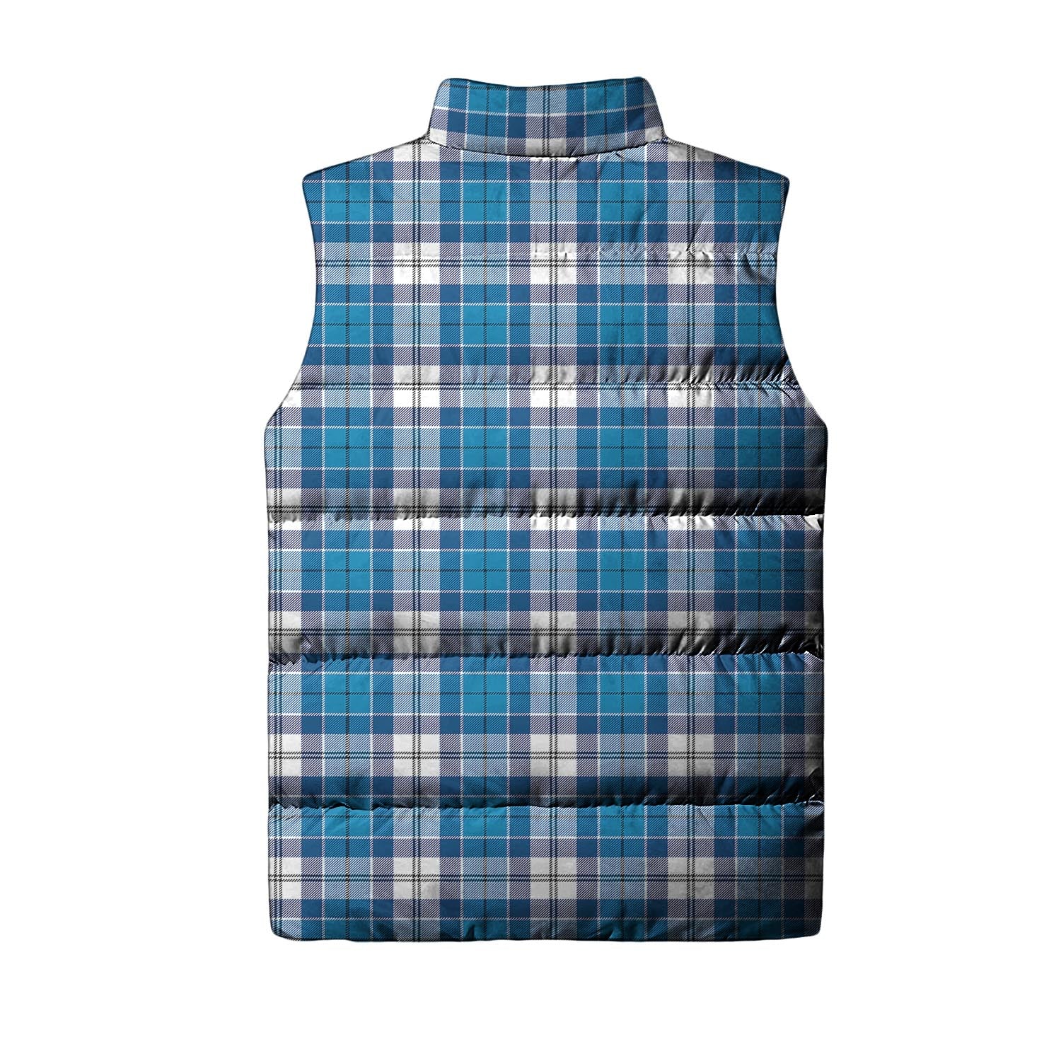 Roberton Tartan Sleeveless Puffer Jacket Unisex L - Tartan Vibes Clothing