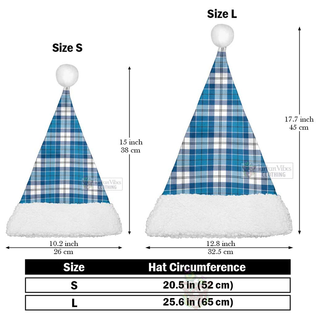 Roberton Tartan Christmas Santa Hats Christmas Hat L 25.6in (65cm) - Tartan Vibes Clothing