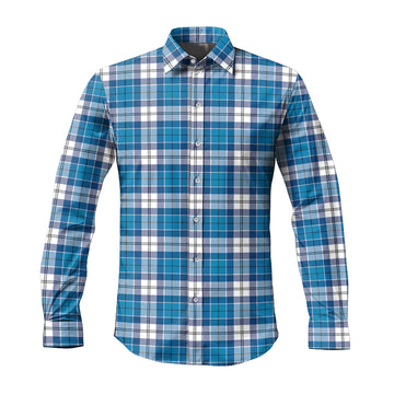 Roberton Tartan Long Sleeve Button Up Shirt Men's Shirt - Tartan Vibes Clothing