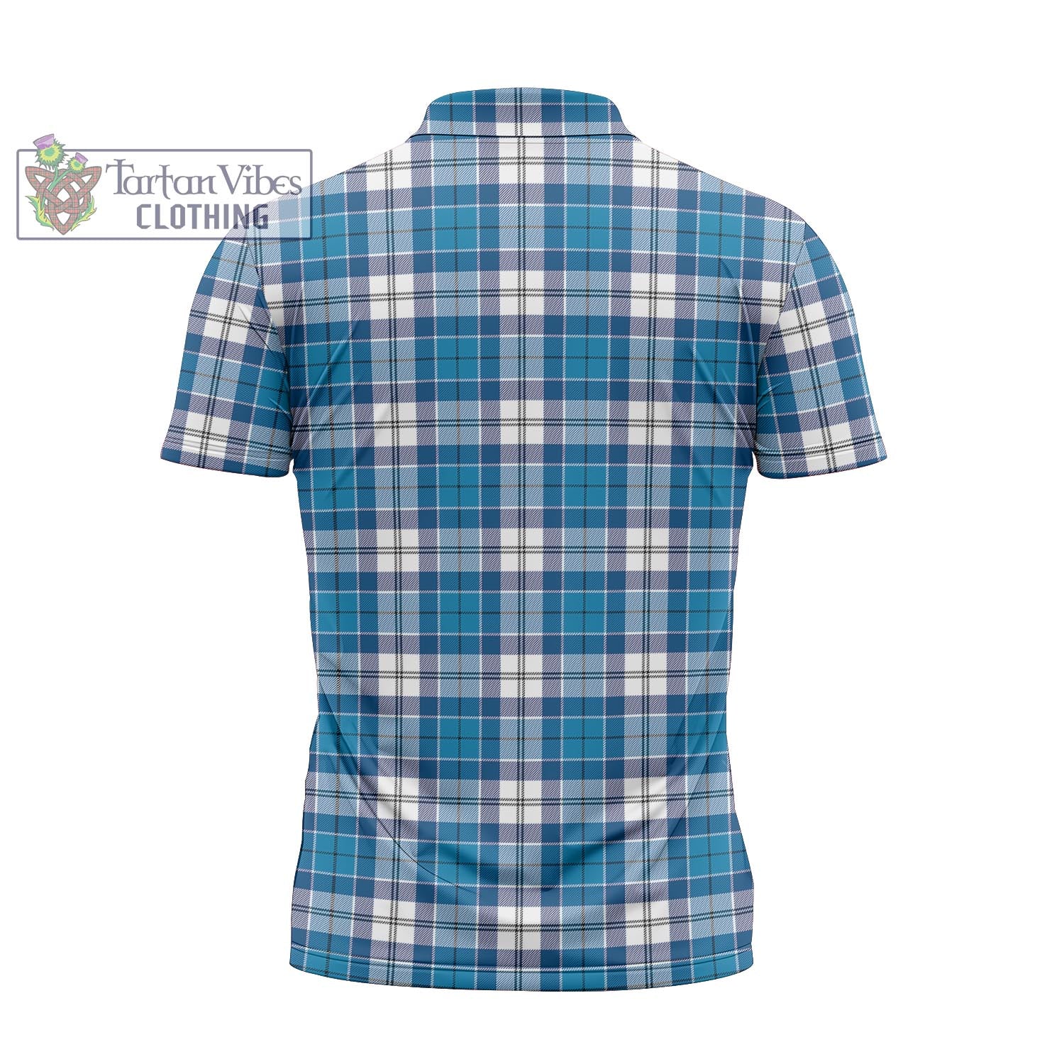 Roberton Tartan Zipper Polo Shirt - Tartan Vibes Clothing