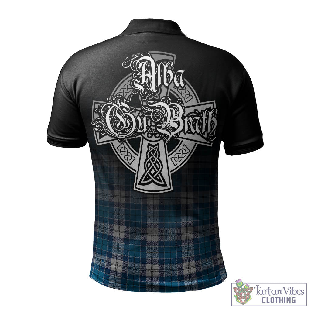 Roberton Tartan Polo Shirt Featuring Alba Gu Brath Family Crest Celtic Inspired - Tartan Vibes Clothing