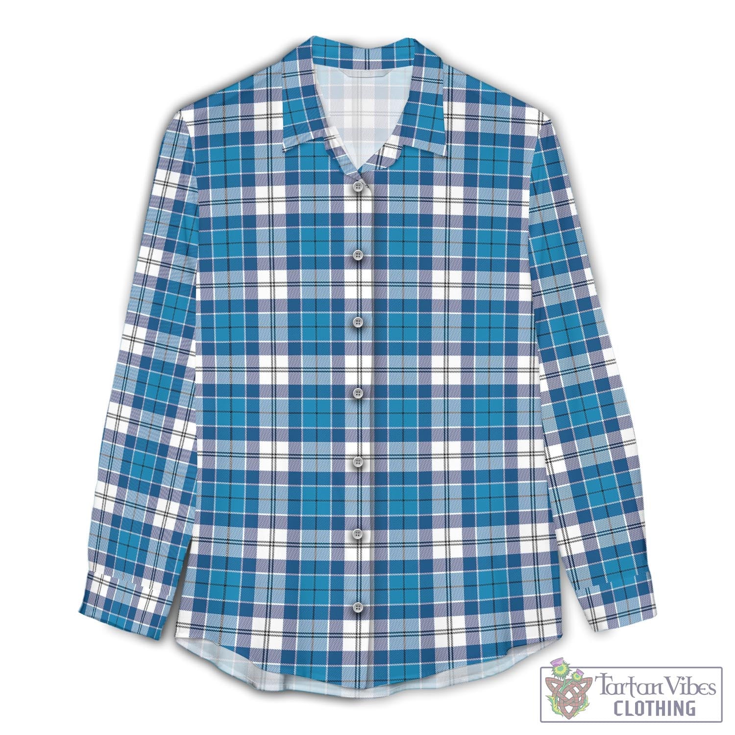Roberton Tartan Women's Casual Shirt - Tartan Vibes Clothing