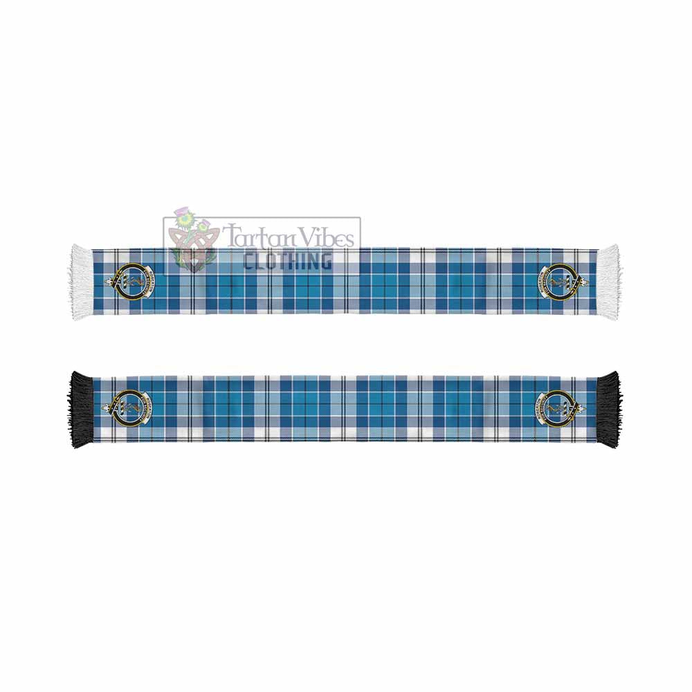 Roberton Tartan Ruffneck Scarf with Family Crest - Tartan Vibes Clothing