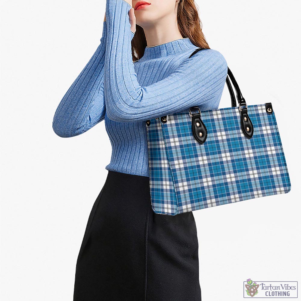 Roberton Tartan Luxury Leather Handbags - Tartan Vibes Clothing