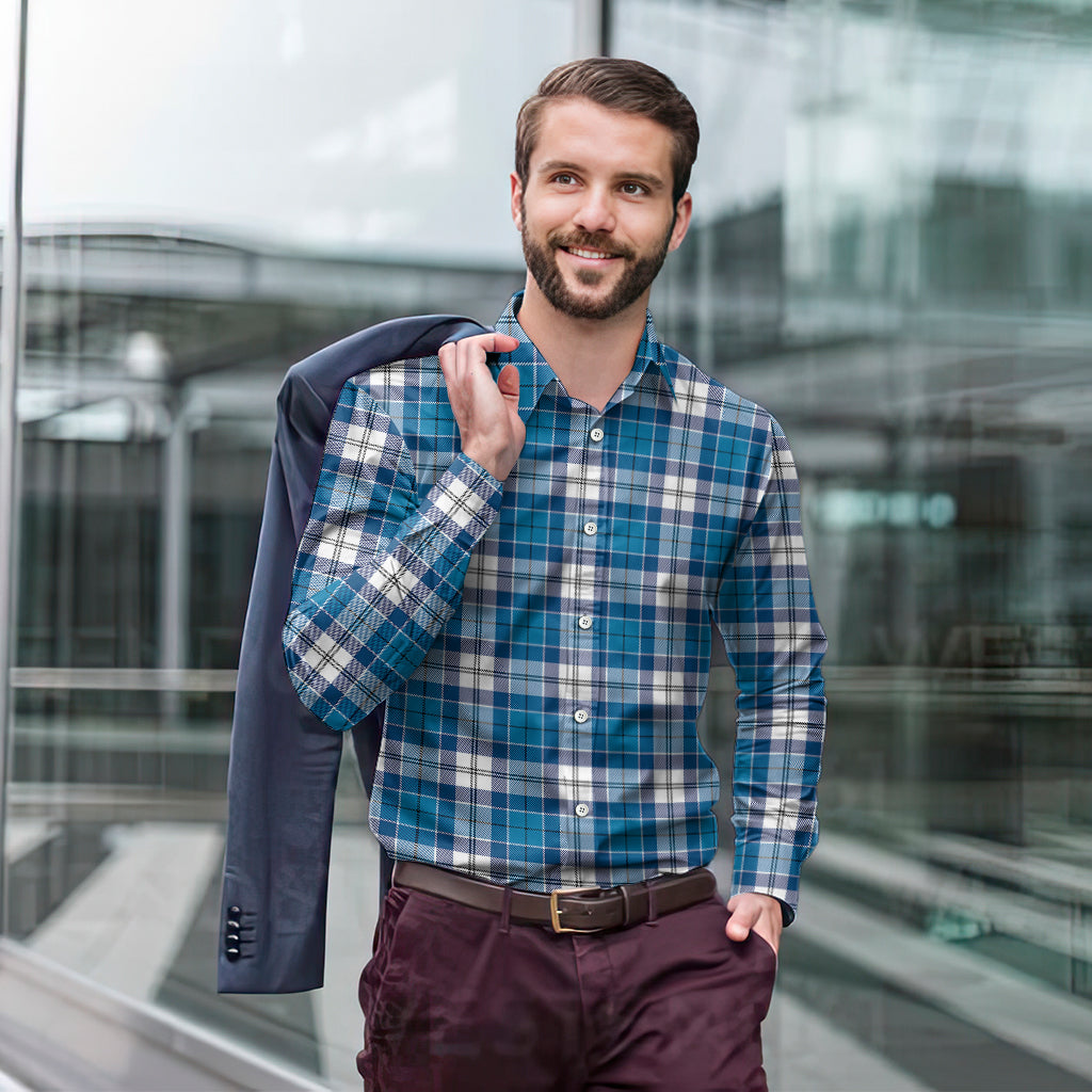 Roberton Tartan Long Sleeve Button Up Shirt - Tartan Vibes Clothing