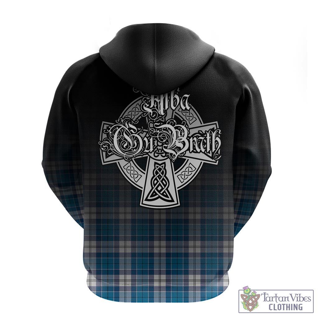 Roberton Tartan Hoodie Featuring Alba Gu Brath Family Crest Celtic Inspired - Tartan Vibes Clothing