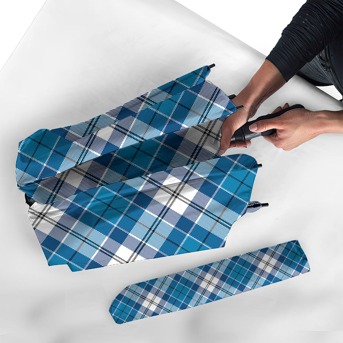 Roberton Tartan Umbrella - Tartan Vibes Clothing