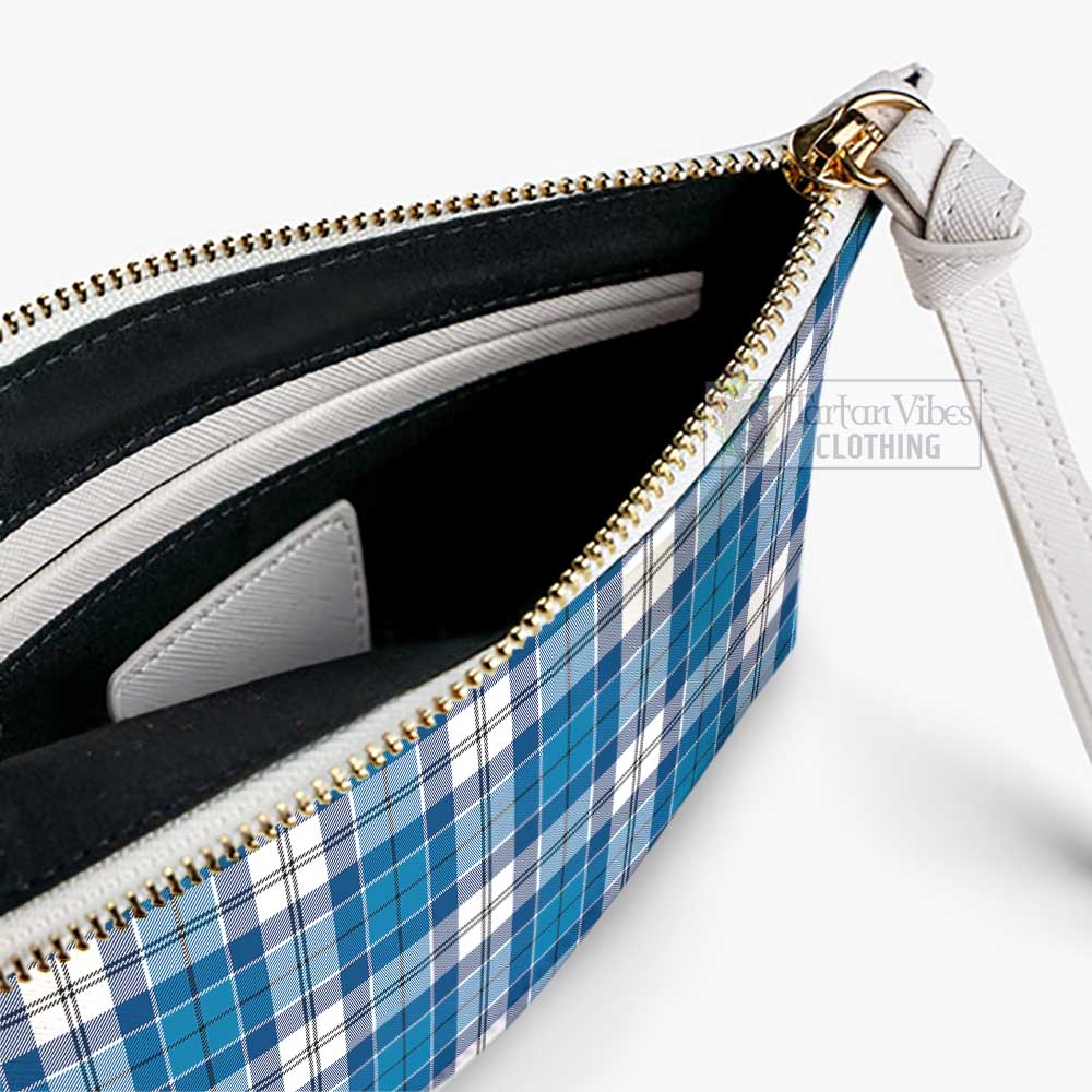 Tartan Vibes Clothing Roberton Family Crest Tartan Clutch Bag