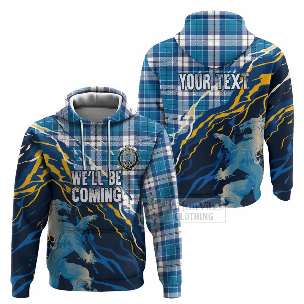 Roberton Scotland Tartan Hoodie WC2026 Football - We'll Be Coming
