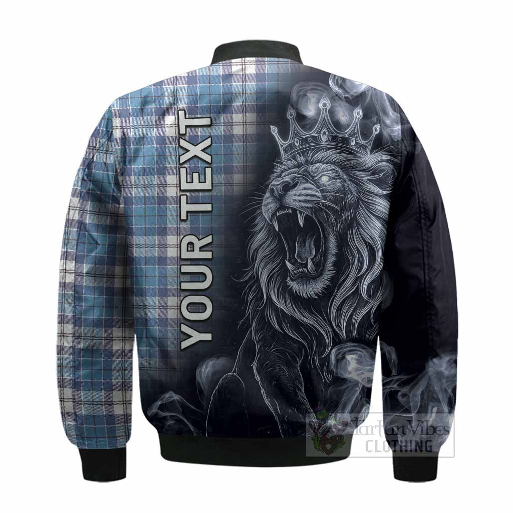 Roberton Tartan Bomber Jacket Roaring Lion Heritage