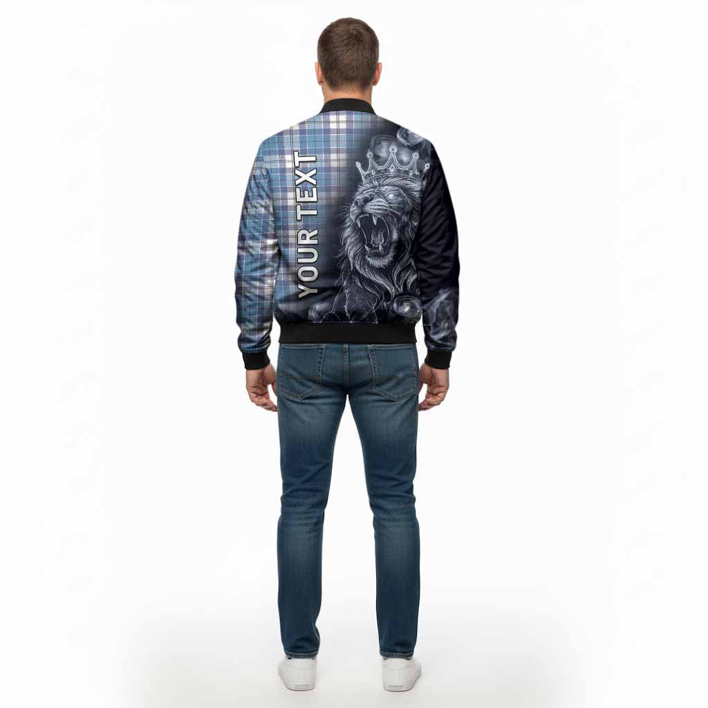 Roberton Tartan Bomber Jacket Roaring Lion Heritage