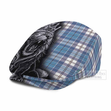 Roberton Tartan Flat Cap, Jeff Cap Roaring Lion Heritage
