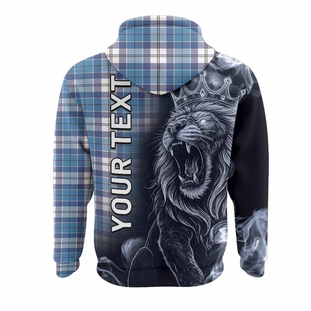 Roberton Tartan Hoodie Roaring Lion Heritage