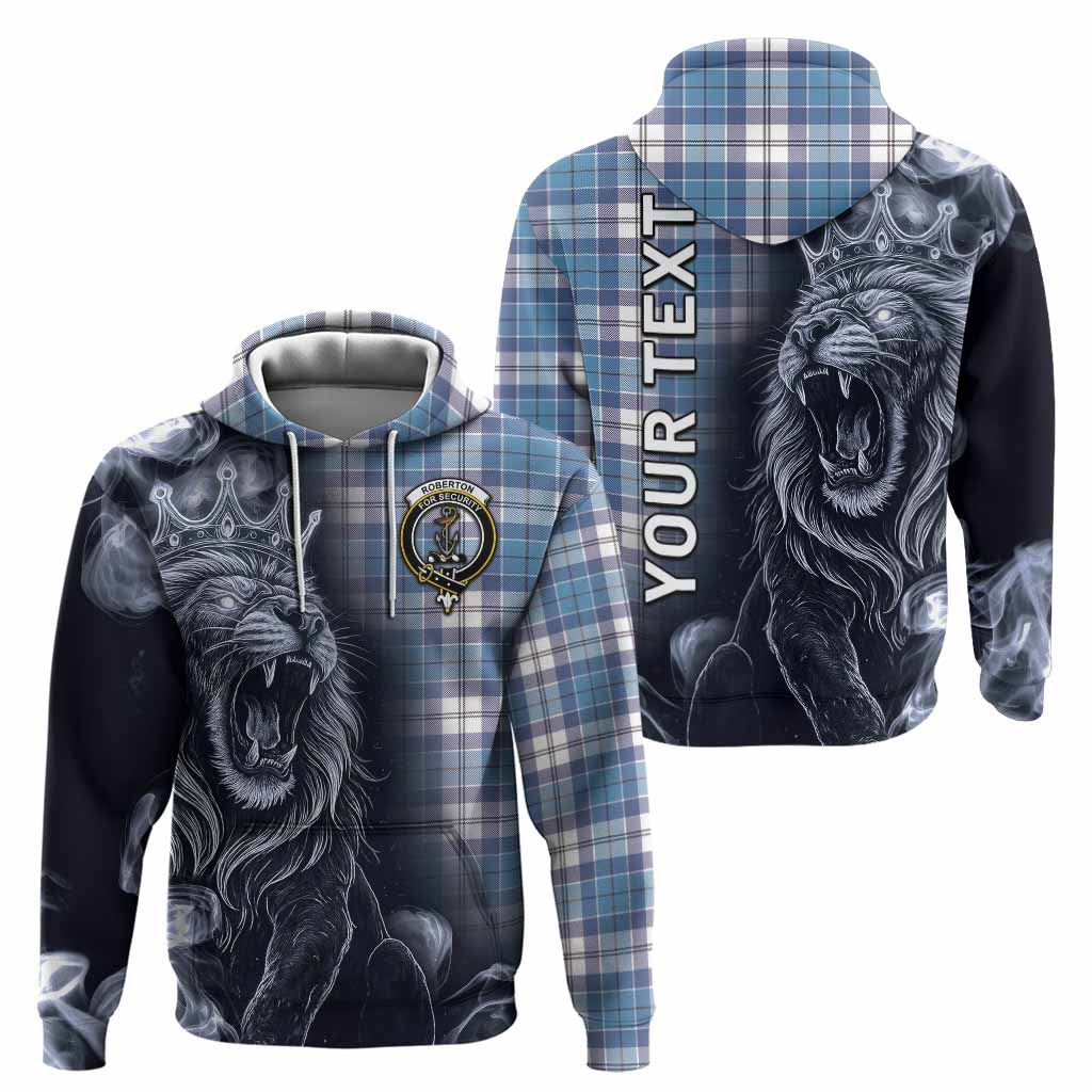 Roberton Tartan Hoodie Roaring Lion Heritage