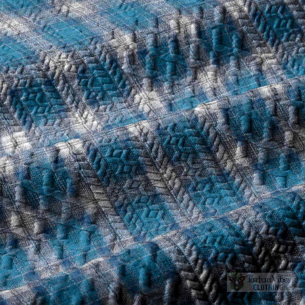 Roberton Tartan Men’s Polo Sweater Top with Family Crest