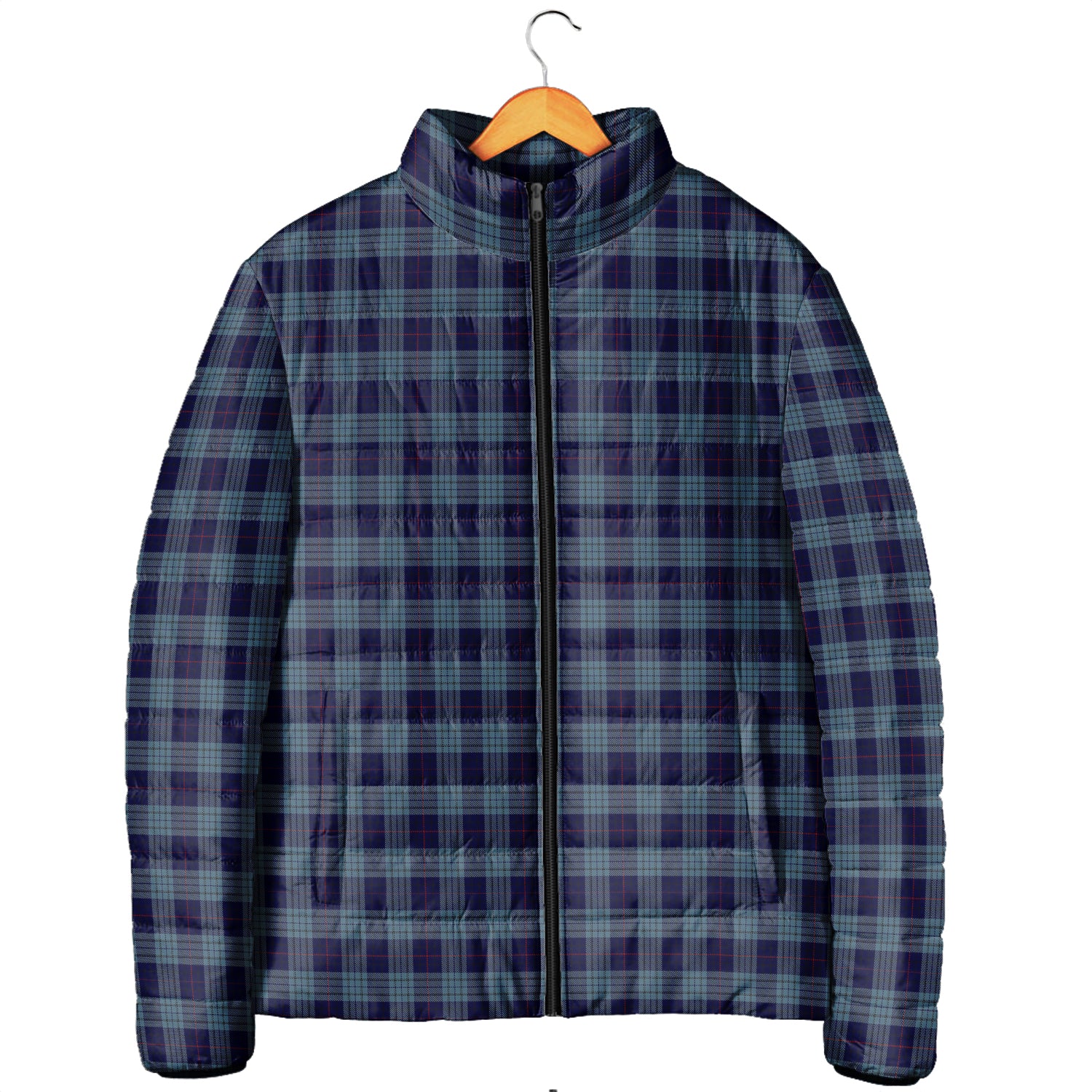 Roberts of Wales Tartan Padded Jacket Men's Padded Jacket - Tartan Vibes Clothing