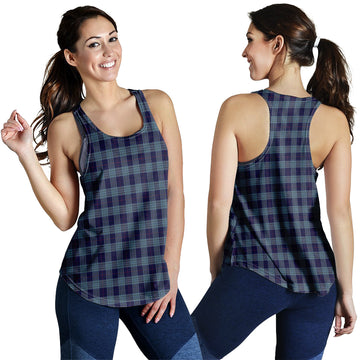 Roberts of Wales Tartan Women Racerback Tanks