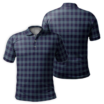 Roberts of Wales Tartan Mens Polo Shirt