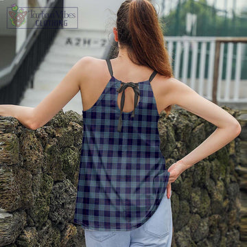 Roberts of Wales Tartan Loose Halter Neck Camisole