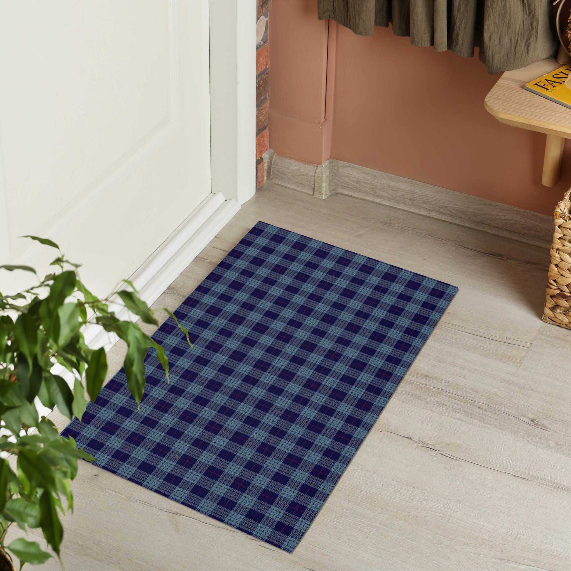 Roberts of Wales Tartan Rubber Doormat - Tartan Vibes Clothing