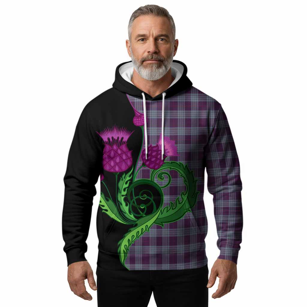 Roberts of Wales Tartan Hoodie Traditional Scottish Thistle