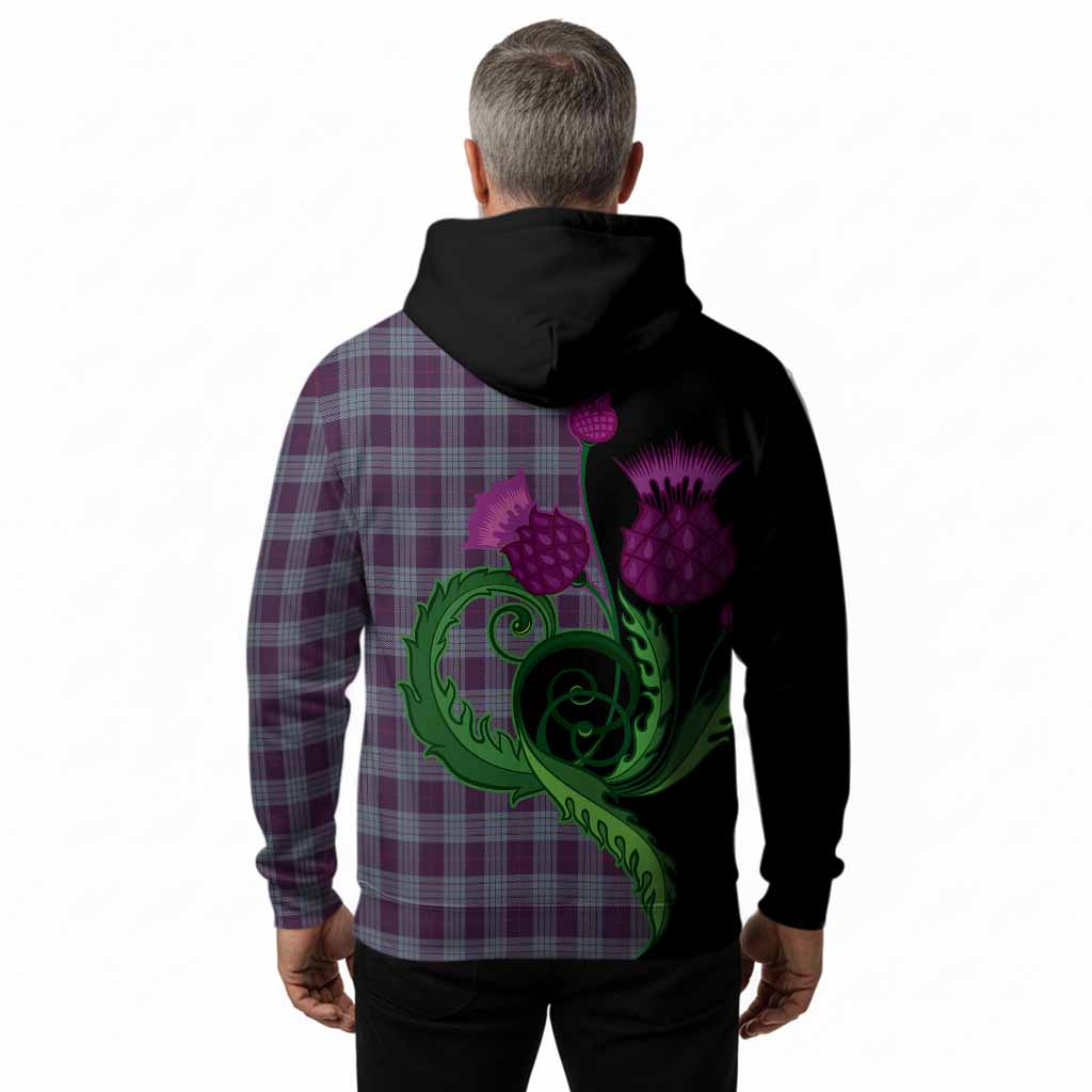 Roberts of Wales Tartan Hoodie Traditional Scottish Thistle