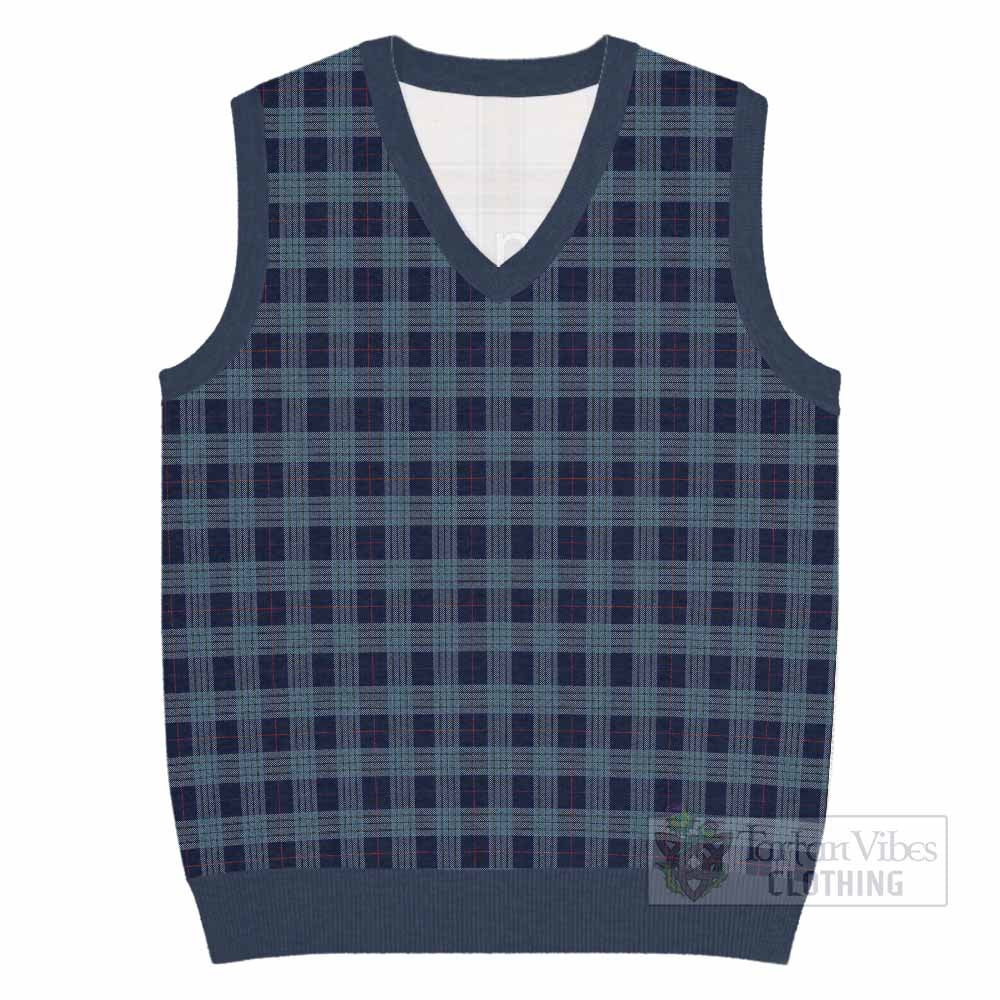 Roberts of Wales Tartan Knitted V-Neck Vest - Tartan Vibes Clothing